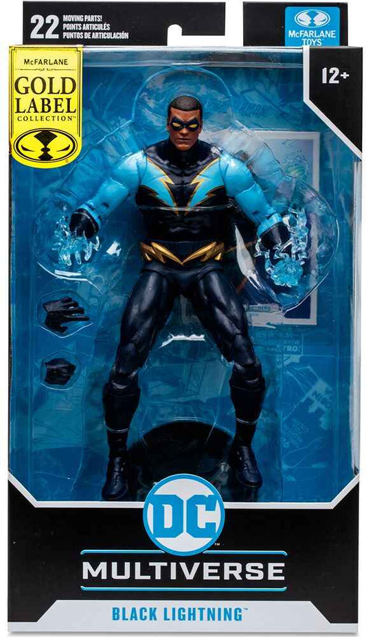 DC Multiverse Final Crisis 7 Inch Action Figure Exclusive - Black Lightning Gold Label