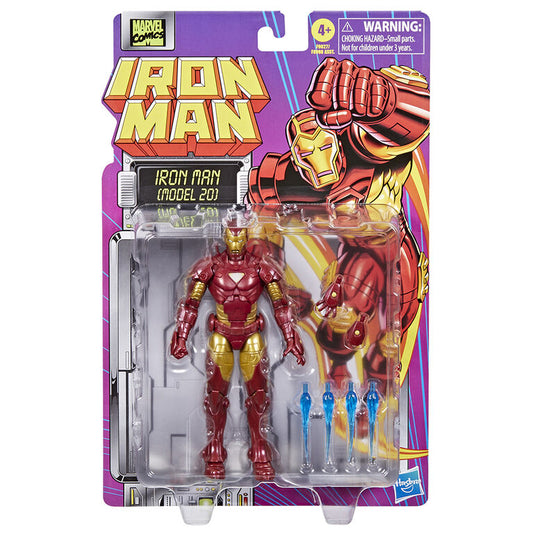 Marvel Legends Series Iron Man (Model 20) Comics Action Figure