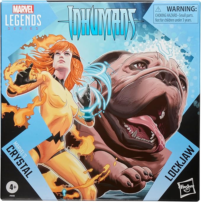 Marvel Legends Series - Marvel's Crystal and Lockjaw