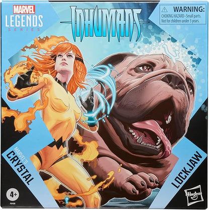 Marvel Legends Series - Marvel's Crystal and Lockjaw