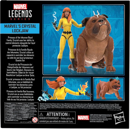 Marvel Legends Series - Marvel's Crystal and Lockjaw