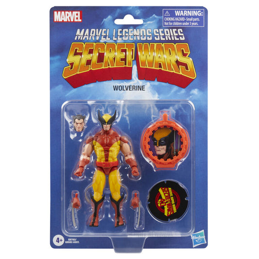 Marvel Legends: Wolverine, X-Men Marvel Comics Secret Wars (Retro)