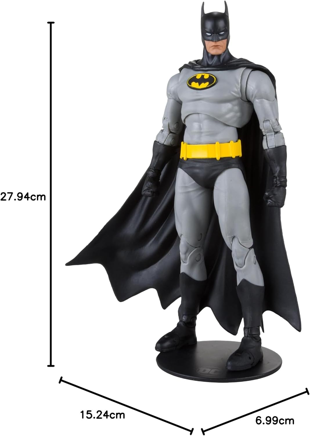 DC Multiverse - Batman (Knightfall) (Black/Grey)