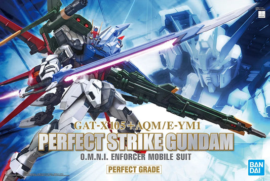 GUNDAM: GAT-X105+AQM/E-YM1 Perfect Strike Gundam 1/60 - Perfect Grade